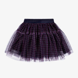iDO Baby-Girls Blue Tulle Party Skirt | Childrensalon Outlet