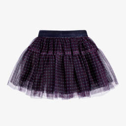 iDO Baby-Girls Blue Tulle Party Skirt | Childrensalon Outlet