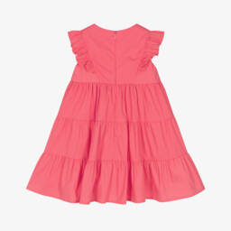 iDO Baby-Girls Blush Poplin Ruffle Dress | Childrensalon Outlet