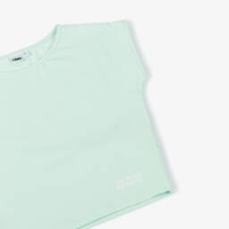 iDO Junior-Girls Chic Mint Green Tee | Childrensalon Outlet