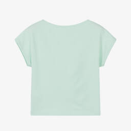 iDO Junior-Girls Chic Mint Green Tee | Childrensalon Outlet
