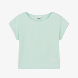 iDO Junior-Girls Chic Mint Green Tee | Childrensalon Outlet