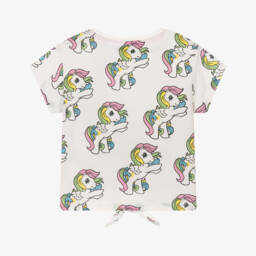 iDO Baby-Girls Cotton Tee with Pony Whimsy | Childrensalon Outlet
