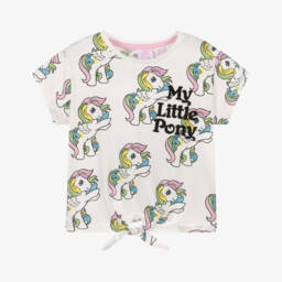 iDO Baby-Girls Cotton Tee with Pony Whimsy | Childrensalon Outlet