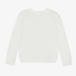 iDO Baby-Girls Cream Canine Knit Sweater | Childrensalon Outlet