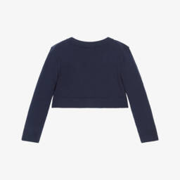 iDO Малыши-Элегантный синий вязаный кардиган для девочек | Childrensalon Outlet