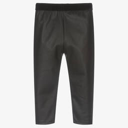 iDO Baby-Girls Faux Leather Leggings | Childrensalon Outlet