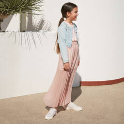 iDO Для младших-Girls Glittery Pink Trousers | Childrensalon Outlet