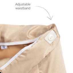 iDO Для младших-Girls Gold Satin Culottes | Childrensalon Outlet