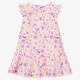 iDO Малыши-Розово-зеленое платье со звездами для девочек | Childrensalon Outlet