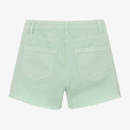 iDO Для младших-Girls Green Rhinestone Denim Shorts | Childrensalon Outlet