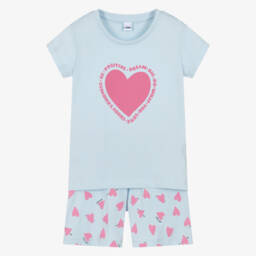 iDO Малыши-Пижама из хлопка с сердечками для девочек | Childrensalon Outlet