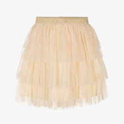 iDO Для младших-Кремовая юбка из тюля для девочек | Childrensalon Outlet