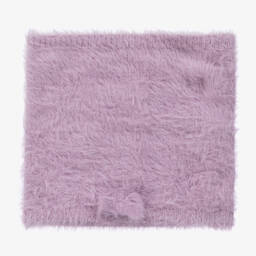 iDO Baby-Girls Lilac Purple Fluffy Knitted Snood | Childrensalon Outlet