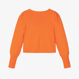 iDO Для младших-Оранжевый вязаный кардиган | Childrensalon Outlet