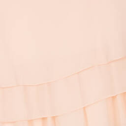 iDO Junior-Girls Pink Chiffon Flower Dress | Childrensalon Outlet