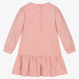 iDO Малыши-Розовое хлопковое платье с бантиками | Childrensalon Outlet