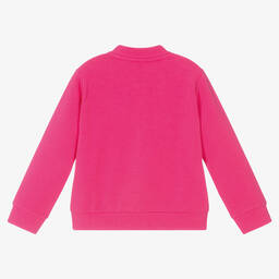 iDO Малыши-Girls Pink Cotton Zip-Up Top | Childrensalon Outlet