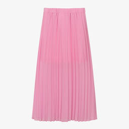 iDO Для младших-Girls Pink Crêpe Chiffon Pleated Skirt | Childrensalon Outlet