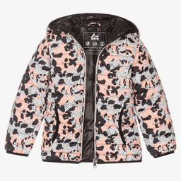 iDO Baby-Girls Pink Hooded Puffer Jacket | Childrensalon Outlet