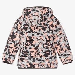 iDO Baby-Girls Pink Hooded Puffer Jacket | Childrensalon Outlet