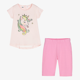 iDO Малыши-Топ с единорогом и розовые шорты для девочек | Childrensalon Outlet