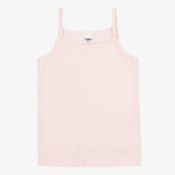 آي دو Junior-طقم صديري بناتي وردي وأبيض | Childrensalon Outlet