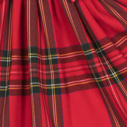 iDO Малыши-Красное платье в клетку | Childrensalon Outlet