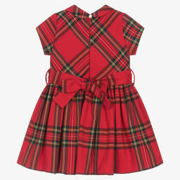 iDO Малыши-Красное платье в клетку | Childrensalon Outlet