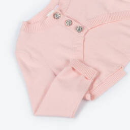 iDO Малыши-Розовый вязаный болеро с блеском для девочек | Childrensalon Outlet