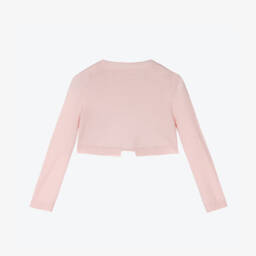 iDO Малыши-Розовый вязаный болеро с блеском для девочек | Childrensalon Outlet