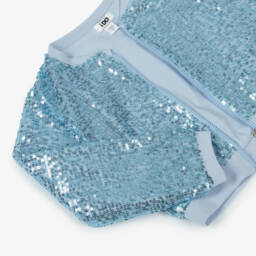 iDO Малыши-Блестящий синий жакет из тюля для девочек | Childrensalon Outlet