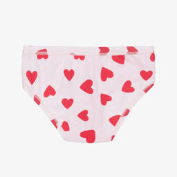 iDO Junior-Girls' Soft Pink Cotton Briefs Trio | Childrensalon Outlet