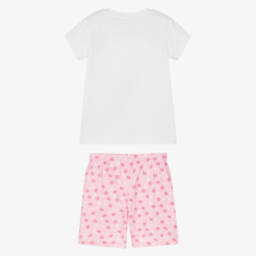 iDO Baby-Girls Soft Pink & White Sleep Set | Childrensalon Outlet