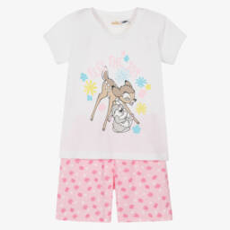 iDO Baby-Girls Soft Pink & White Sleep Set | Childrensalon Outlet
