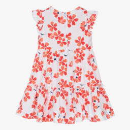 iDO Baby-Girls Whimsical Red Floral Dress | Childrensalon Outlet