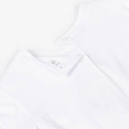 iDO Baby-Girls White Sequin Mermaid Tee | Childrensalon Outlet