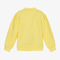 iDO Малыши-Желтый топ на молнии с сердцем для девочек | Childrensalon Outlet