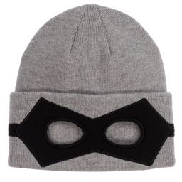 iDO Малыши-Grey Cotton Blend Knitted Hat  | Childrensalon Outlet