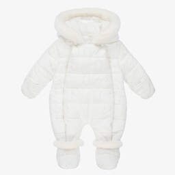 آي دو Mini-أوفرول للثلج لون عاجي للأطفال | Childrensalon Outlet