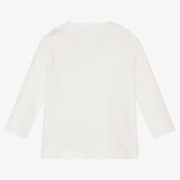 iDO Мини- Ivory Cotton Baby Top | Childrensalon Outlet
