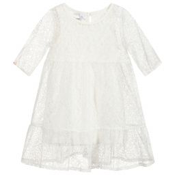 iDO Junior-Ivory Lace Dress | Childrensalon Outlet