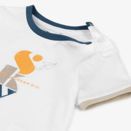 iDO Малыши-Футболка из чистого хлопка для маленьких джентльменов | Childrensalon Outlet