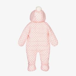 iDO Мини-Розово-серый зимний комбинезон для малышей | Childrensalon Outlet