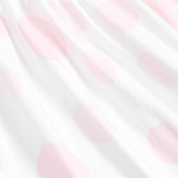 iDO Mini-White & Pink Cotton Dress | Childrensalon Outlet