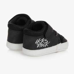 IKKS-Baby Boys Grey Pre-Walker Trainers | Childrensalon Outlet