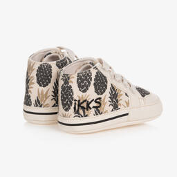 آي كيه كيه إس-Baby Girls Ivory Pineapple Pre-Walkers | Childrensalon Outlet