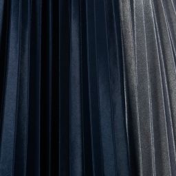 IKKS-Blue & Silver Pleated Skirt | Childrensalon Outlet