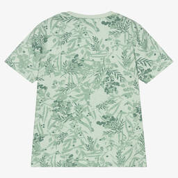 IKKS-Boys Blue Cotton T-Shirt | Childrensalon Outlet