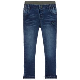 IKKS-Boys Blue Denim Jeans | Childrensalon Outlet